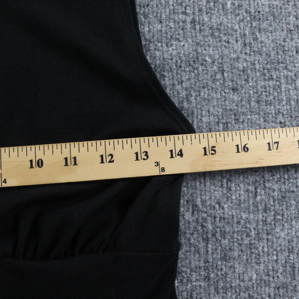 Reformation Dress Women Small Mayve Knit Mini Black Minimalist Quiet Luxury Chic - Picture 13 of 14